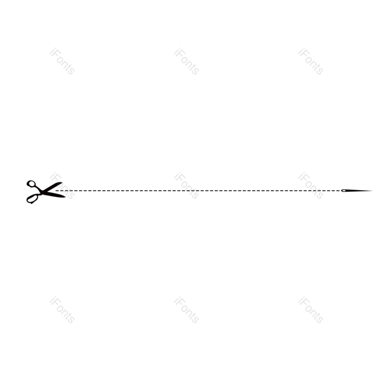 线条图片,简约元素,黑色PNG,分隔线免抠素材